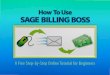How to Use Billing Boss
