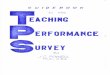 Powell (1978) Guidebook to the Teaching Performance Survey Eti