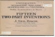 Bach Inventions Allan Peterson