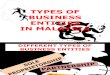 Types of Business Entities
