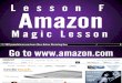 Lesson F Amazon Magic Lessons