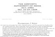 Air Port Authority of India Act 1994