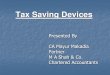 Tax Saving Devices Final