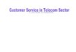 Customer Service in Telecom Sector