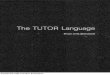 The TUTOR Language 1978 Ocr