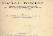 Henry Jones SOCIAL POWERS Three Popular Lectures Glasgow 1913