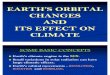 EARTH’S ORBITAL CHANGES