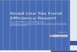Road Use Tax Fund Efficiency Report FINAL