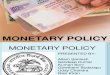 Monetary Policy (1)