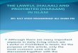 The Lawful (Halaal) And