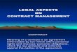 CS MM Exe 02 February SR I 2009s22legal Aspects Contract Mgmnt