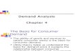 Chapter 04 Demand Analysis