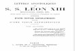 Lettres Apostoliques de S.S.leon XIII - (Tome 4)