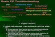 Basic PC Troubleshooting Part 1