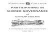 Gavilan College Participatory Governance Manual