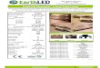 EarthLED Direct LED 5 Foot Tube Light Cut Sheet