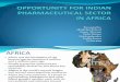 Opportunity for Indian Pharmaceutical Sector in Africa