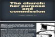 Chafer Bible Doctrines: The Church Purpose