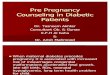 Pre Pregnancy Counseling in Diabetic Patients(DR TASNEEM)