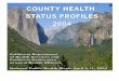 California County Health Status Profiles 2004
