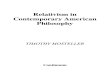 Relativism in Contemporary American Philosophy - Continuum Studies in American Philosophy