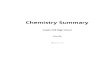 ChemistrySummary(All Topics)