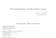 Philosophy of Muslim Law