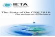 IETA - The State of the CDM 2010