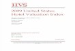 HVS 2009 U.S. Hotel Valuation Index