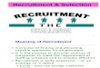 Recruitment Sele Hrm