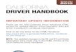 California Driver Hankbook