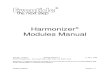 Harmonizer Modules Manual