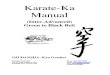 Copy of New of Karate Manual Green to Black