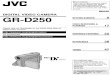 JVC-GRD250 Camcorder Manual