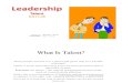 10.Talent & Leadership