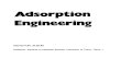 Adsorption Engineering