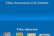 Sources of Islam (Quran & Sunnah)