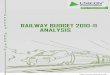 Railway Budget 2010-11 Analysis