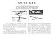 Quickie - a Free-Flight Model Airplane