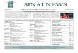 Sinai Newsletter - March-April10