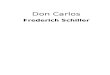 Frederich, Schiller - Don Carlos