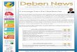Deben News - Nov Edition