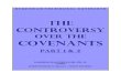 Bacchiocchi: THE CONTROVERSY OVER THE BIBLICAL COVENANTS