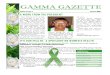 Gamma Gazette, Summer 2009 issue