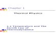 Chapter1 THERMAL PHYSICS Student