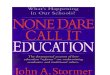 Stormer - None Dare Call It Education 1999