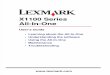 lexmark X1100 Serie