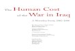 The Human Cost of the War in Iraq: A Mortality Study, 2002-2006