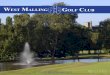 West Malling Golf Club Brochure 2015