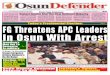Osun -Defender March 28th, 2015 Edition